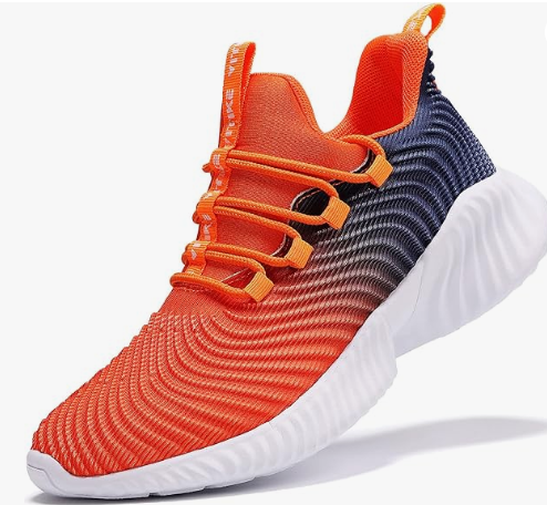 Kids' Sneakers Knitted Mesh Sports Shoes Breathable Lightweight Running Shoes for Kids Fashion Athletic Casual Shoes