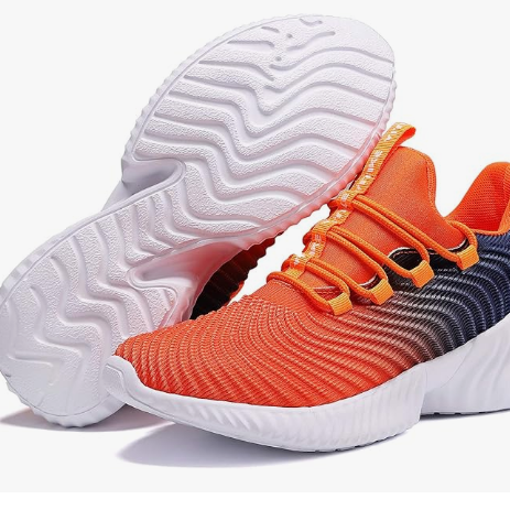 Kids' Sneakers Knitted Mesh Sports Shoes Breathable Lightweight Running Shoes for Kids Fashion Athletic Casual Shoes