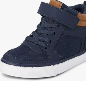 hildren's Place Boys Boys Casual Lace Up Hi Top Sneakers