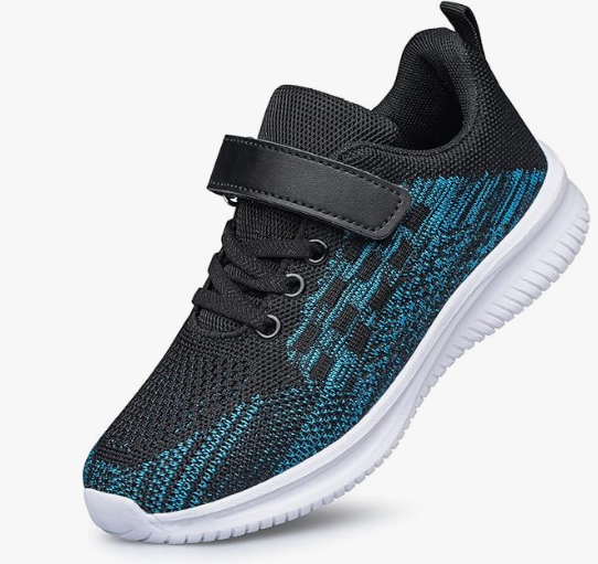 Boys Girls Sneakers Kids Shoes Unisex Lightweight Breathable Athletic Running Tennis Fitness Shoes for Toddler/Little Kid/Big Kid